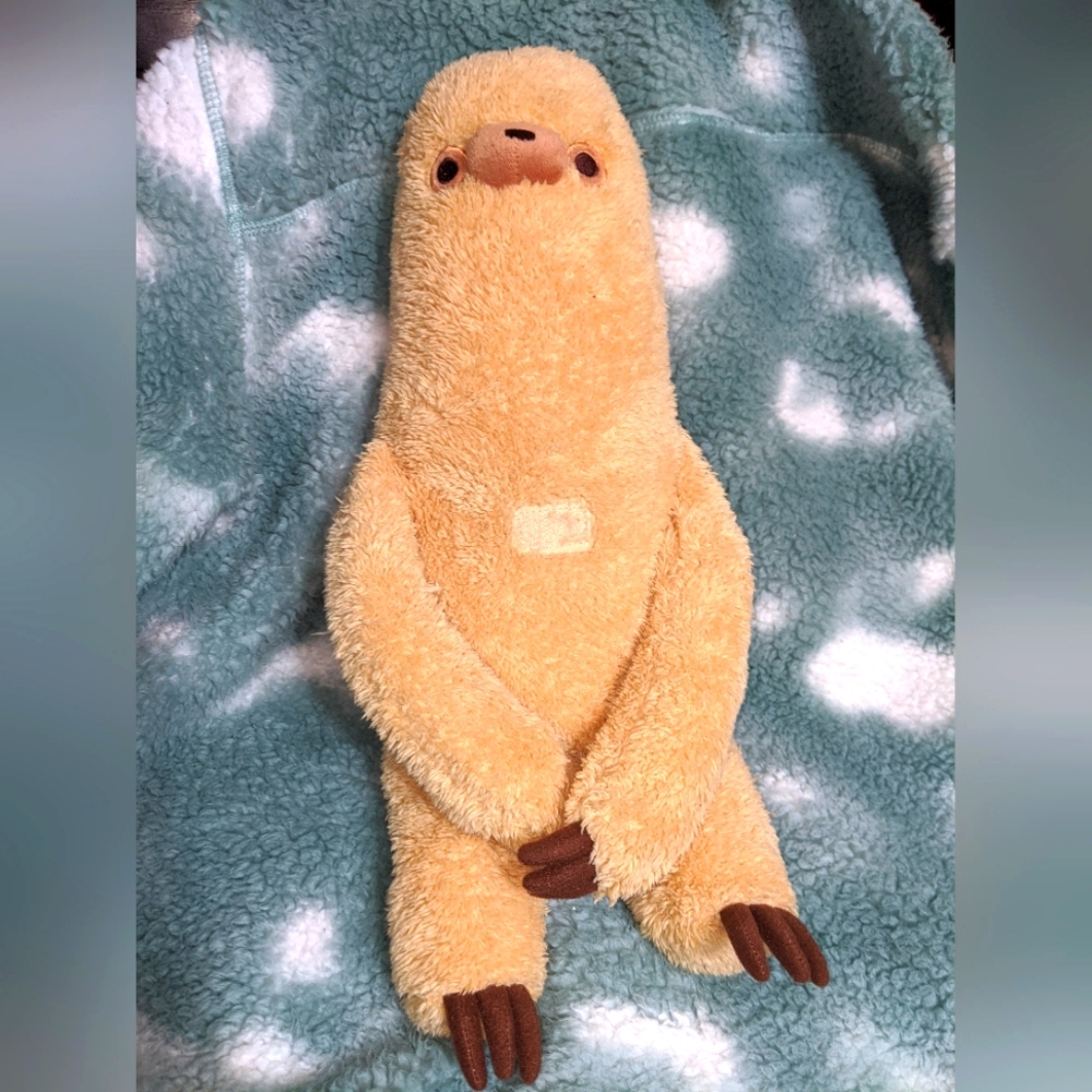 Gund Pusheen Sloth 18" Plush 2019 Beige Brown Soft Toy Stuffed Animal No Cat